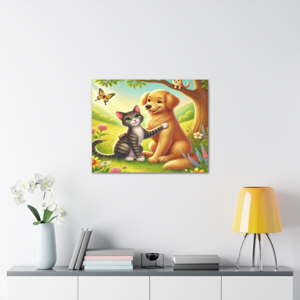 Pet's having a beautiful moment wall art - Perfect for Animal Lovers - Image 8