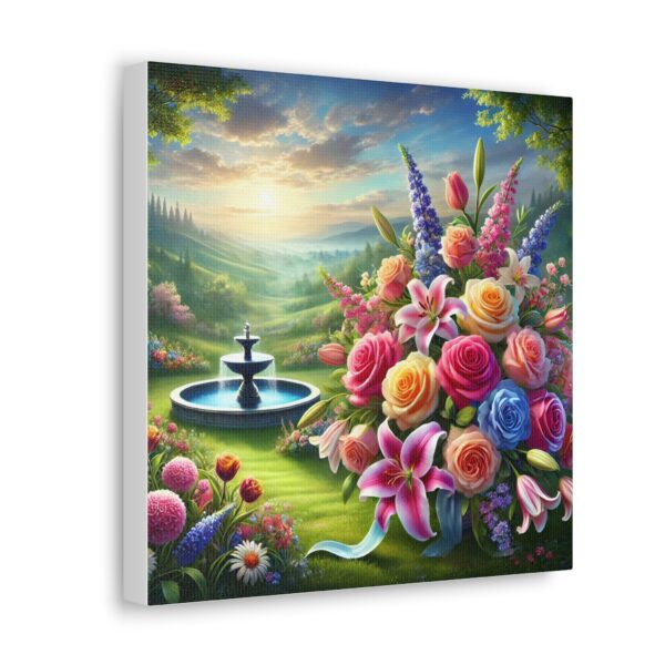 Vibrant Floral Canvas Gallery Wraps - Perfect for Home Décor and Gifting