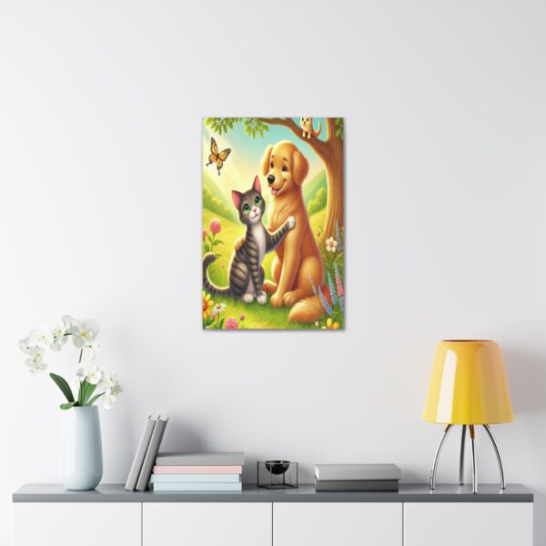 Pet's having a beautiful moment wall art - Perfect for Animal Lovers - Image 10