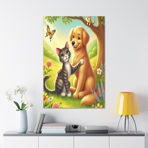 Pet's having a beautiful moment wall art - Perfect for Animal Lovers - Image 12