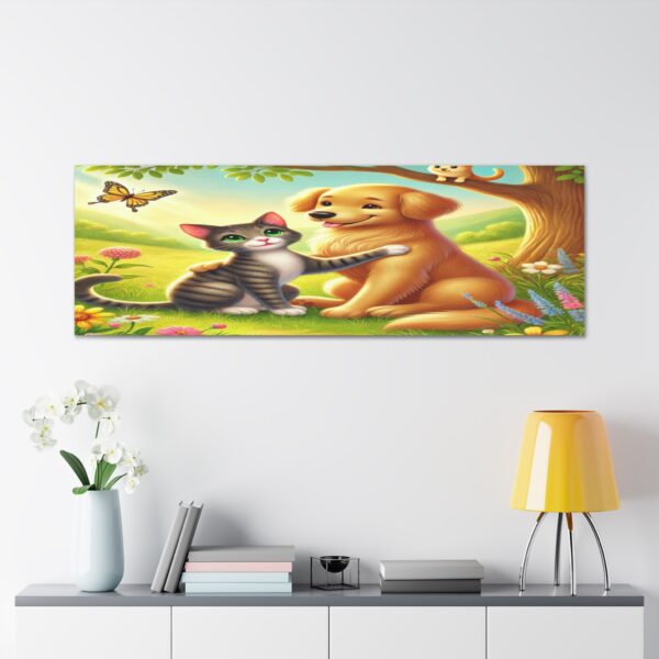 Pet's having a beautiful moment wall art - Perfect for Animal Lovers - Image 15