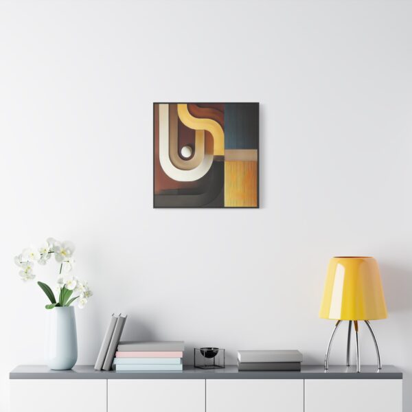 Modern Abstract Wall Art Canvas - Vibrant Geometric Decor - Image 12