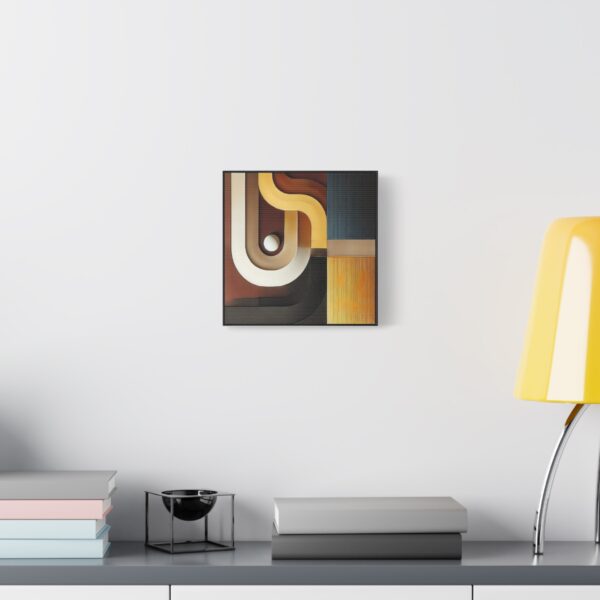 Modern Abstract Wall Art Canvas - Vibrant Geometric Decor - Image 8