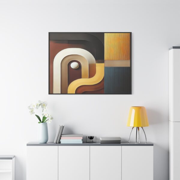 Modern Abstract Wall Art Canvas - Vibrant Geometric Decor - Image 5