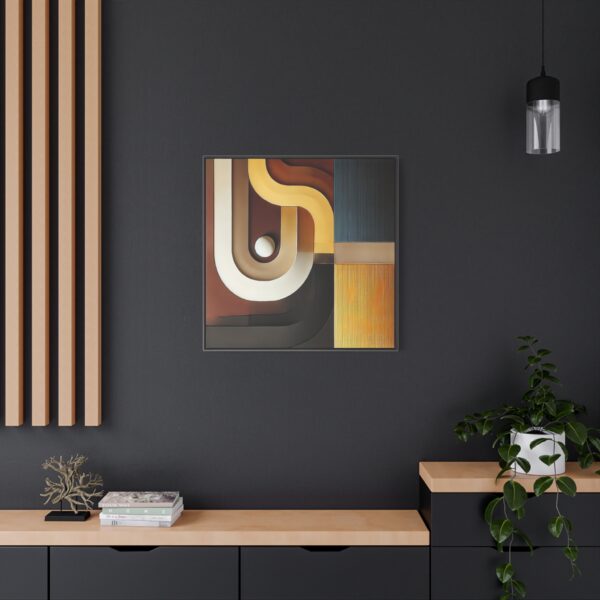 Modern Abstract Wall Art Canvas - Vibrant Geometric Decor - Image 13