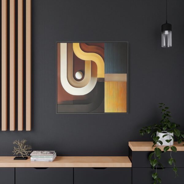 Modern Abstract Wall Art Canvas - Vibrant Geometric Decor - Image 16