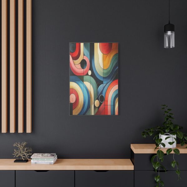 Colorful Abstract Stretched Canvas Art - Modern Wall Decor for Home and office - Image 6