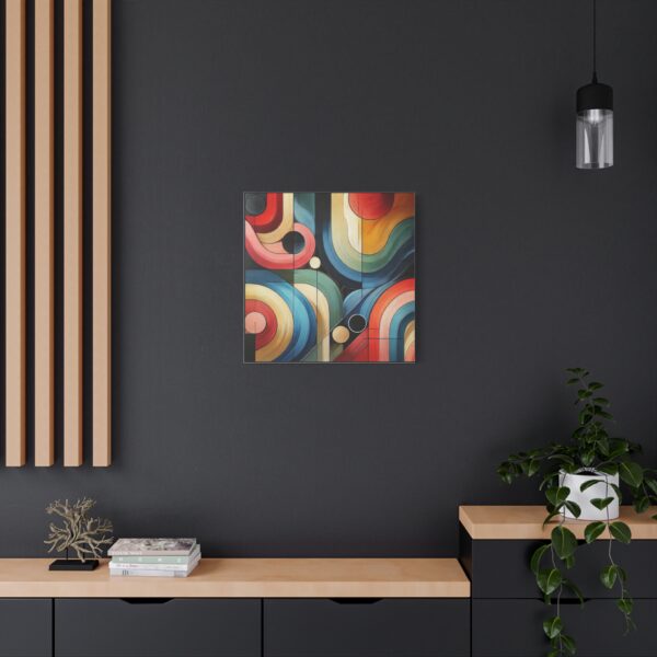 Colorful Abstract Stretched Canvas Art - Modern Wall Decor for Home and office - Image 18